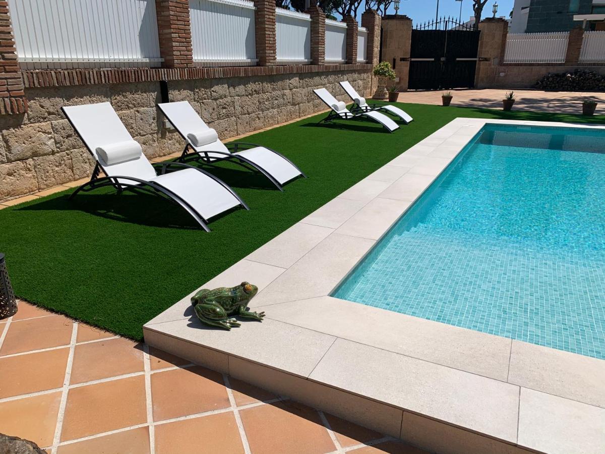 Villa La Quinta - La Barrosa Chiclana de la Frontera Esterno foto