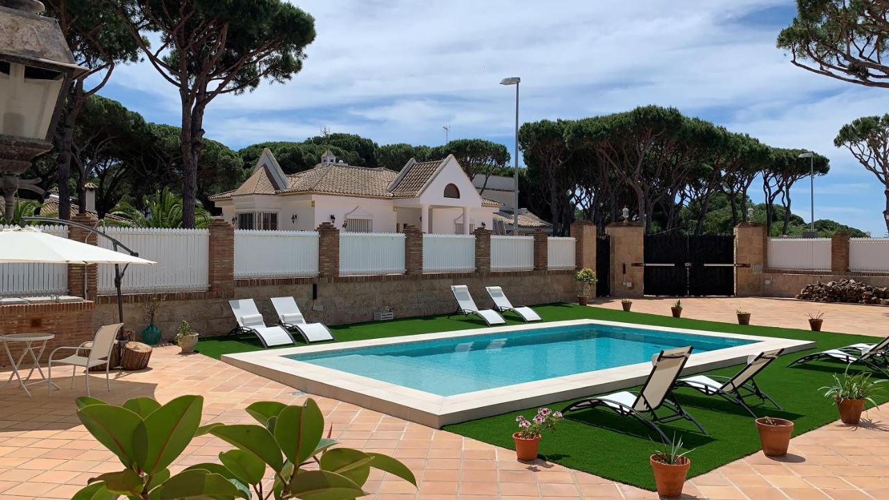 Villa La Quinta - La Barrosa Chiclana de la Frontera Esterno foto