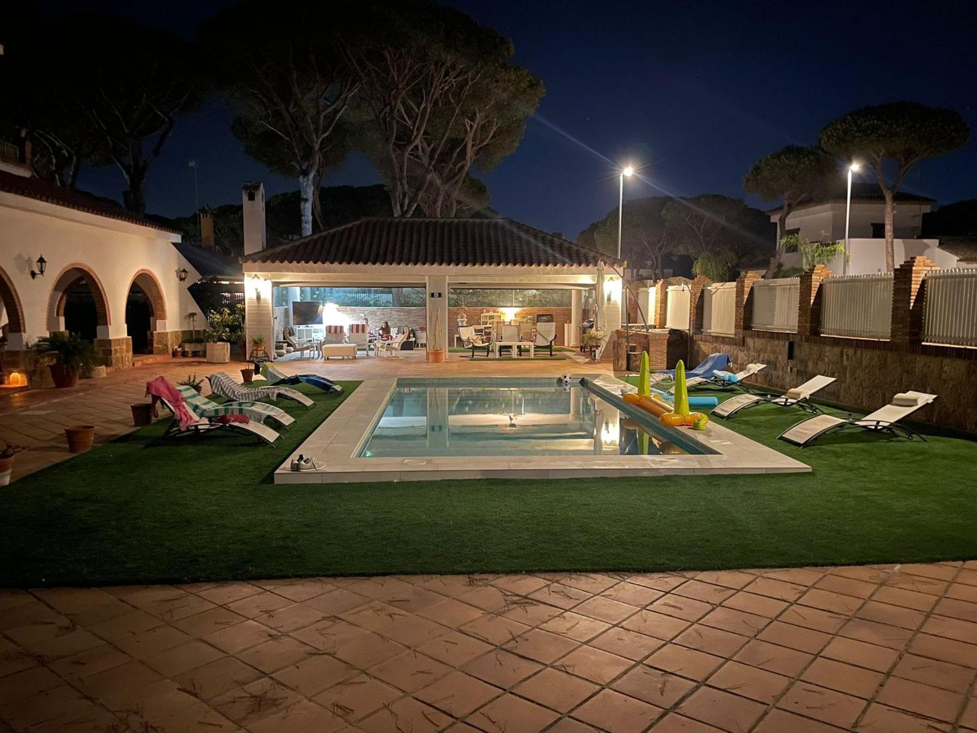 Villa La Quinta - La Barrosa Chiclana de la Frontera Esterno foto